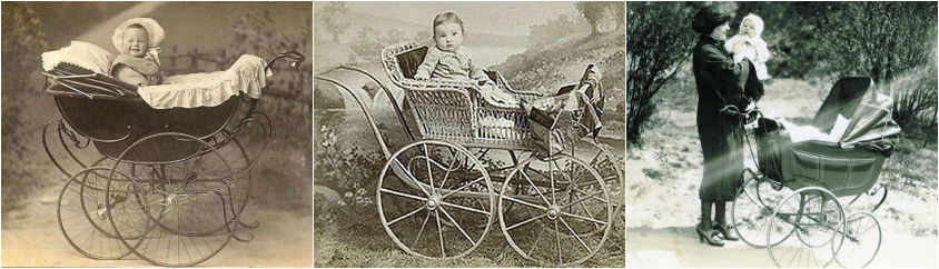 История детских колясок